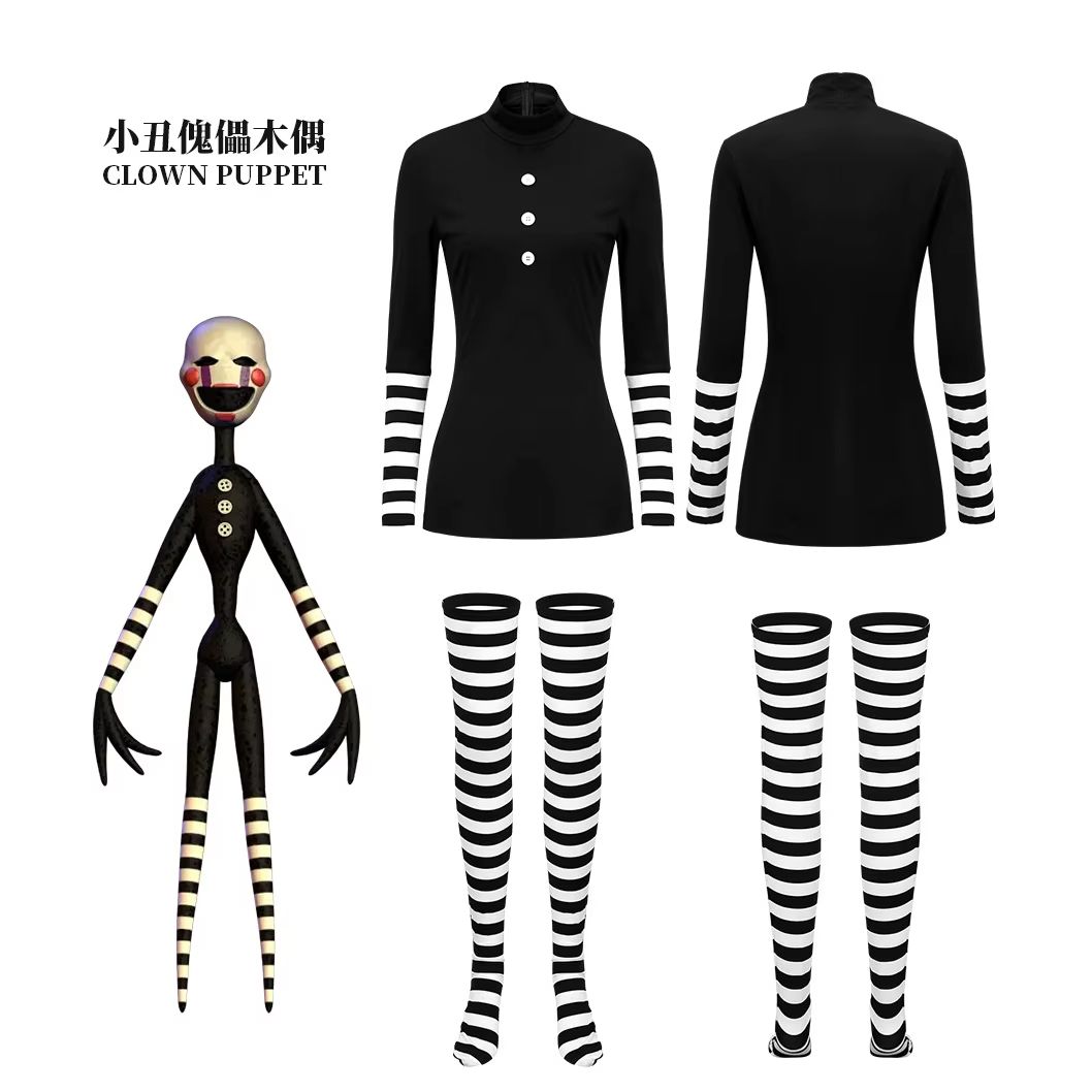 Party Games Night - Robe de cosplay Marionette pour soirées