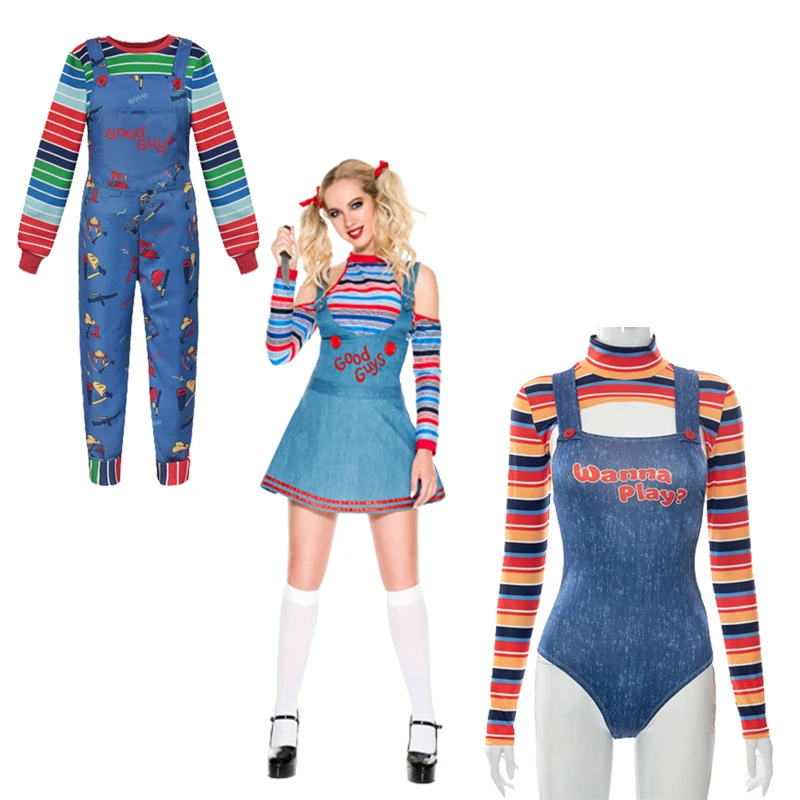 Costume de Cosplay Chucky, che - Party Games For Adults And Kids avis et prix